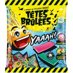 TETES BRULEES Bonbons Acides Yaaah!
