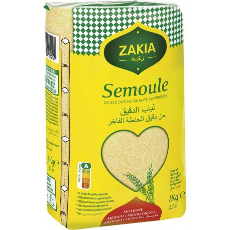 ZAKIA Semoule moyenne