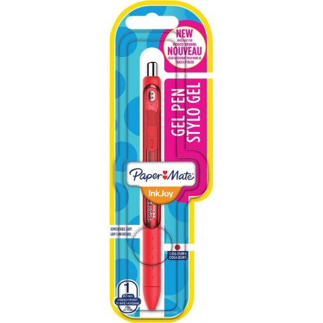 PAPERMATE GEL PEN STYLO GEL BLEU INKJOY