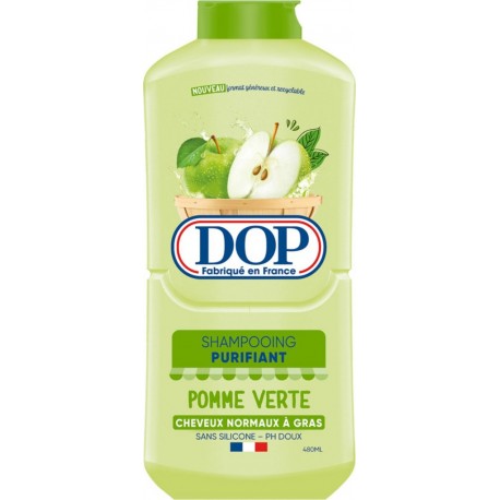 DOP Shampoing Purifiant pour Cheveux normaux à gras Pomme verte Dop