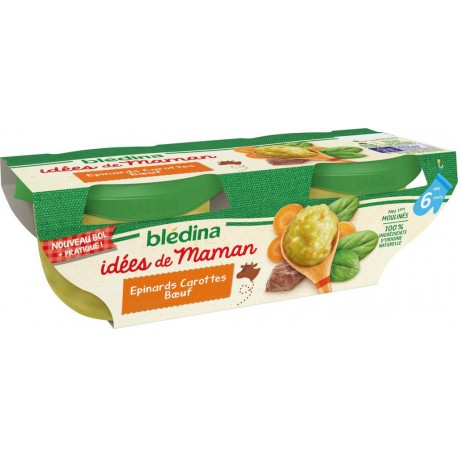Blédina IDM BOLS EPI/CAR/BF 2X200g 400g