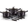BERLINGER HAUS Batterie de cuisine Carbon Pro Induction 10 Pcs Aluminium