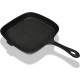 VIDAXL Poêle grill Noir
