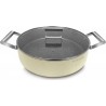 ARTHUR MARTIN Casserole Faitout bas en aluminium forgé 24cm Cr