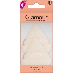 GLAMOUR PARIS Houpettes pour Poudre le lot