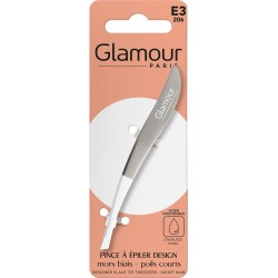 GLAMOUR PARIS Pince à Epiler Mors Biais Design l'unité