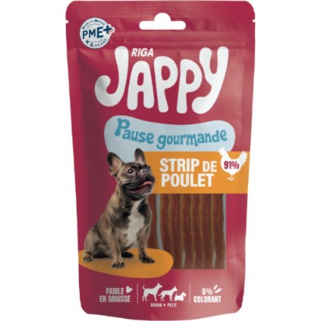 RIGA Aliment pour chien Strips Poulet