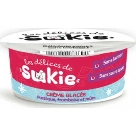 RIGA Glace pour chien pastèque, framboise et mûre