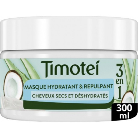 TIMOTEI Masque pour cheveux Hydratant et Répulpant