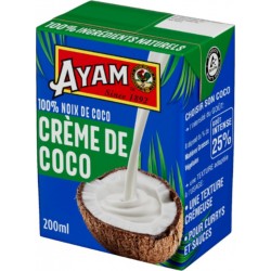 AYAM Créme de Coco 100% Noix de Coco