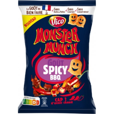 MONSTER MUNCH Chips Goût Spkicy BBQ