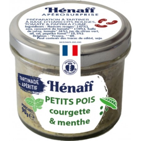 HENAFF Petit Pois Courgette & Menthe