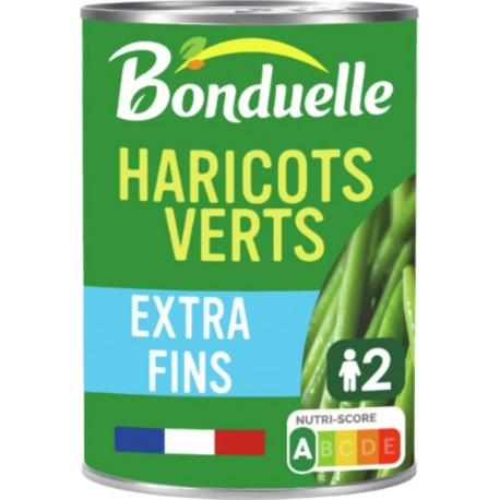 BONDUELLE Haricots Verts Extra Fins 1/2