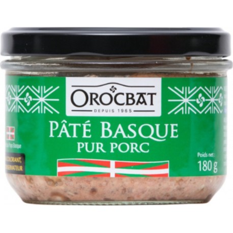 OROCBAT Pâté Basque Pur Porc