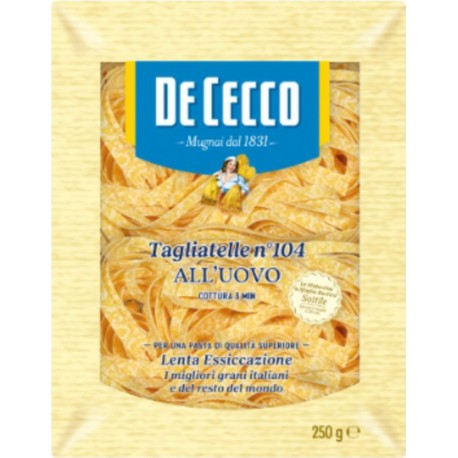 DE CECCO Pâtes Tagliatelle n°104