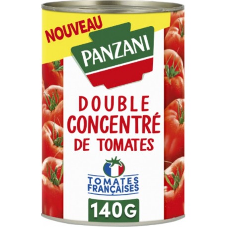PANZANI Double Concentré De Tomates 140g