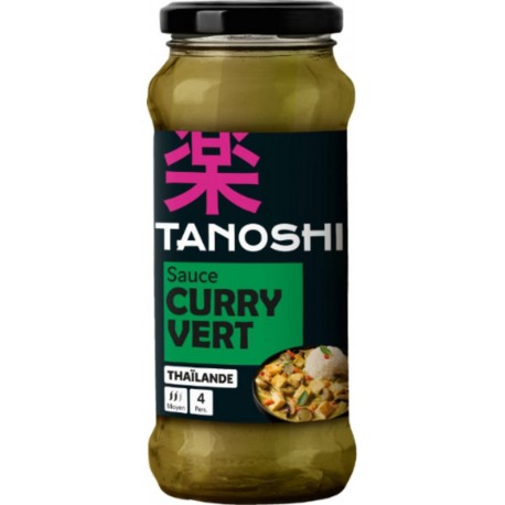 TANOSHI Sauce Curry Vert 300g
