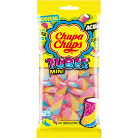 CHUPA CHUPS Bonbon Flowpack Mini Tubes