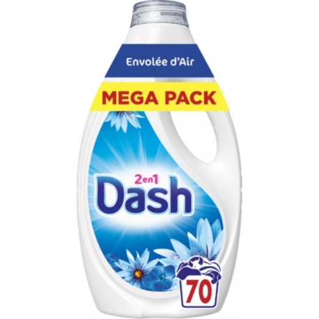 DASH Lessive Liquide 2en1 Envolée d'Air