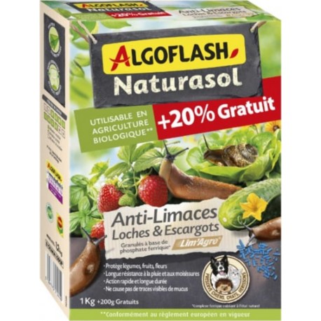 ALGOFLASH Anti-limaces, Loches & Escargots Algoflash