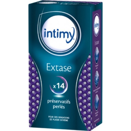 INTIMY Préservatifs Perlés Extase