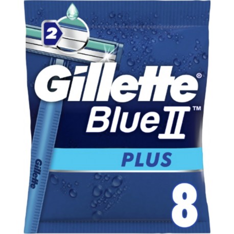 GILLETTE Rasoir Jetable Blue II Plus