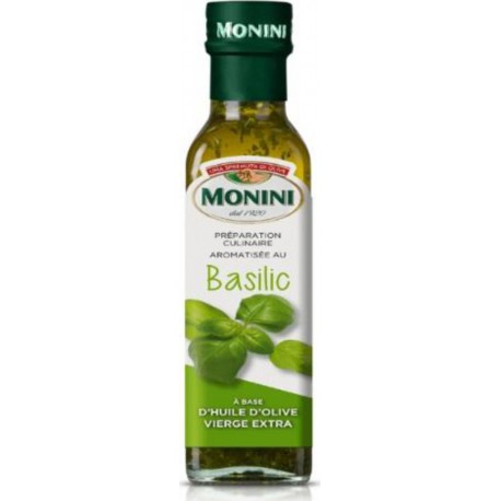 MONINI Huile d’Olive BASILIC 25cl