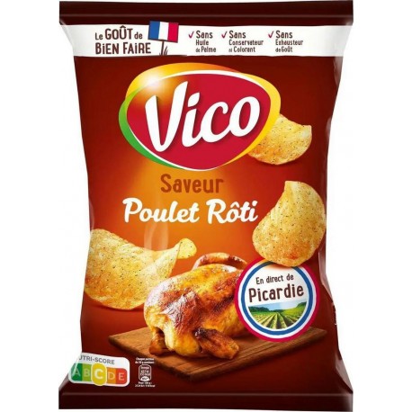 VICO CHIPS POULET 125G