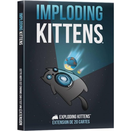 ASMODEE EXPLODING KITTENS IMPLODING KITTENS (EXT)