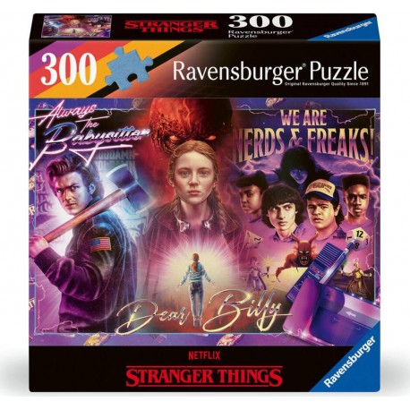 RAVENSBURGER PUZZLE 300 PIECES STRANGER THINGS