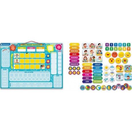 CLEMENTONI MON PREMIER CALENDRIER MAGNETIQUE