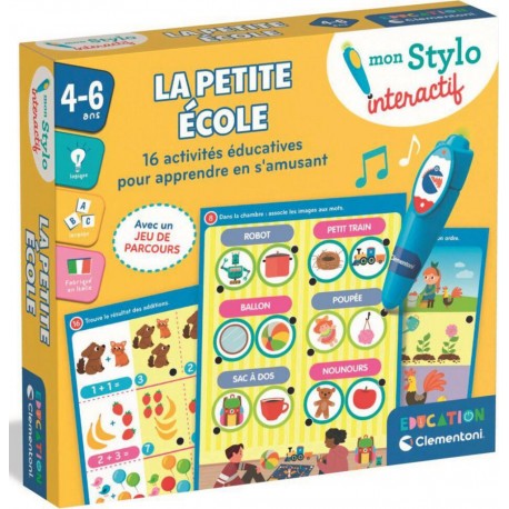 CLEMENTONI MON STYLO INTERACTIF LA PETITE ECOLE