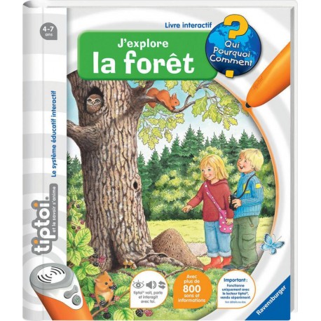 RAVENSBURGER TIPTOI® J'EXPLORE LA FORÊT