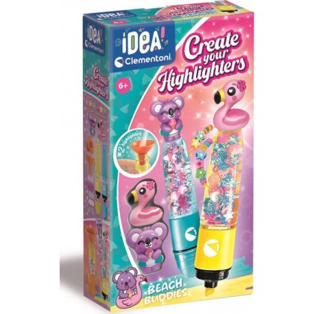 CLEMENTONI CREE TES FLUOS SUMMER FRIENDS