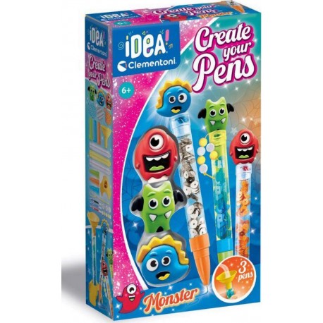 CLEMENTONI CREE TES STYLOS MONSTRES