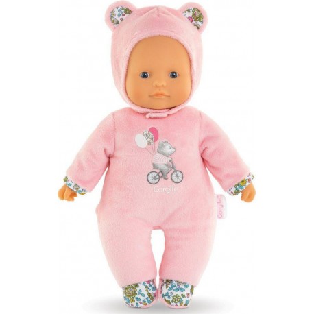COROLLE CŒUR OURS ROSE MON DOUDOU