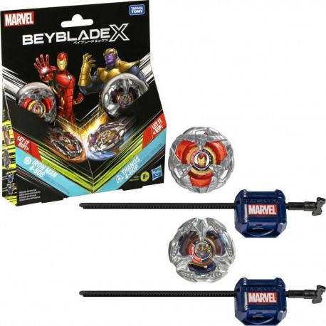 HASBRO BEYBLADE X - MARVEL MULTIPACK THANOS IRON MAN