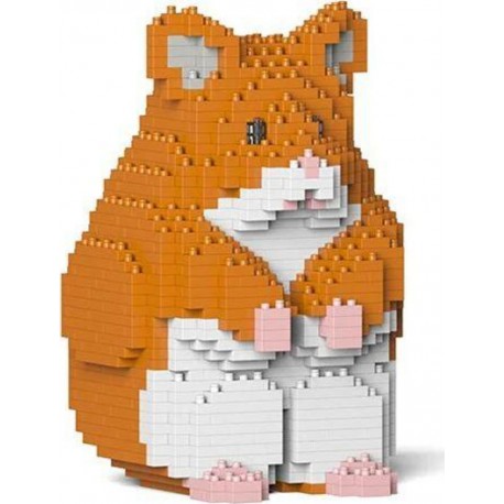 JEKCA BLOCS DE CONSTRUCTION HAMSTER ROUX DEBOUT