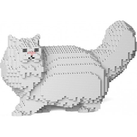 JEKCA BLOCS DE CONSTRUCTION - CHAT PERSAN BLANC