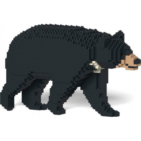 JEKCA BLOCS DE CONSTRUCTION - OURS NOIR COL BLANC
