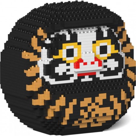 JEKCA BLOCS DE CONSTRUCTION - POUPEE DARUMA 1 NOIRE