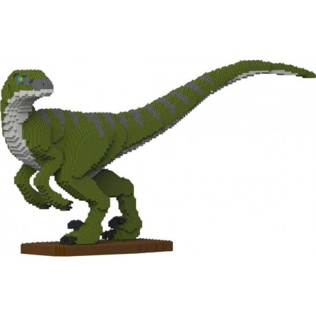 JEKCA BLOCS DE CONSTRUCTION - VELOCIRAPTOR VERT