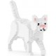 JEKCA BLOCS DE CONSTRUCTION MINI CHAT BLANC