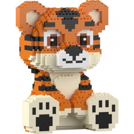 JEKCA BLOCS DE CONSTRUCTION TIGRE KAWAII