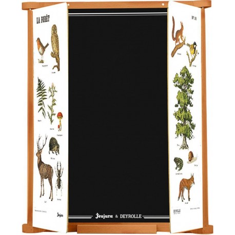 JEUJURA TABLEAU TRIPTYQUE LA FORET