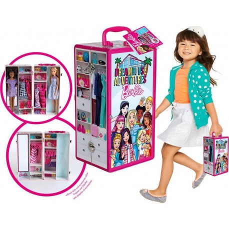 KLEIN BARBIE - MALLETTE ARMOIRE