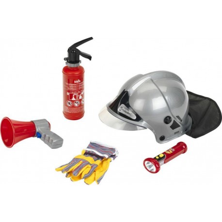 KLEIN SET POMPIER AVEC CASQUE 5 PIECES