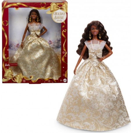 MATTEL BARBIE JOYEUX NOEL BRUNE
