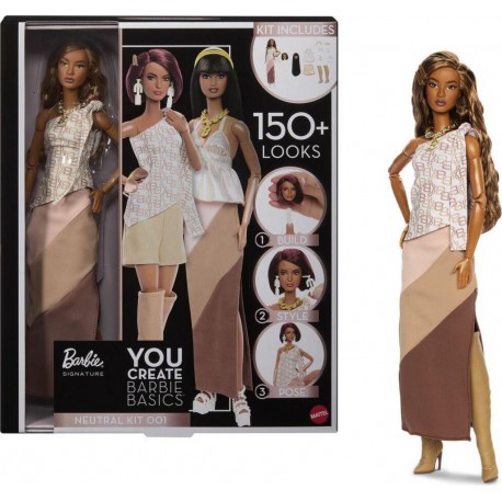 MATTEL BARBIE POUPEE BASICS YOU CREATE