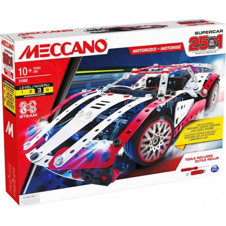 MECCANO SUPERCAR 25 MODELES